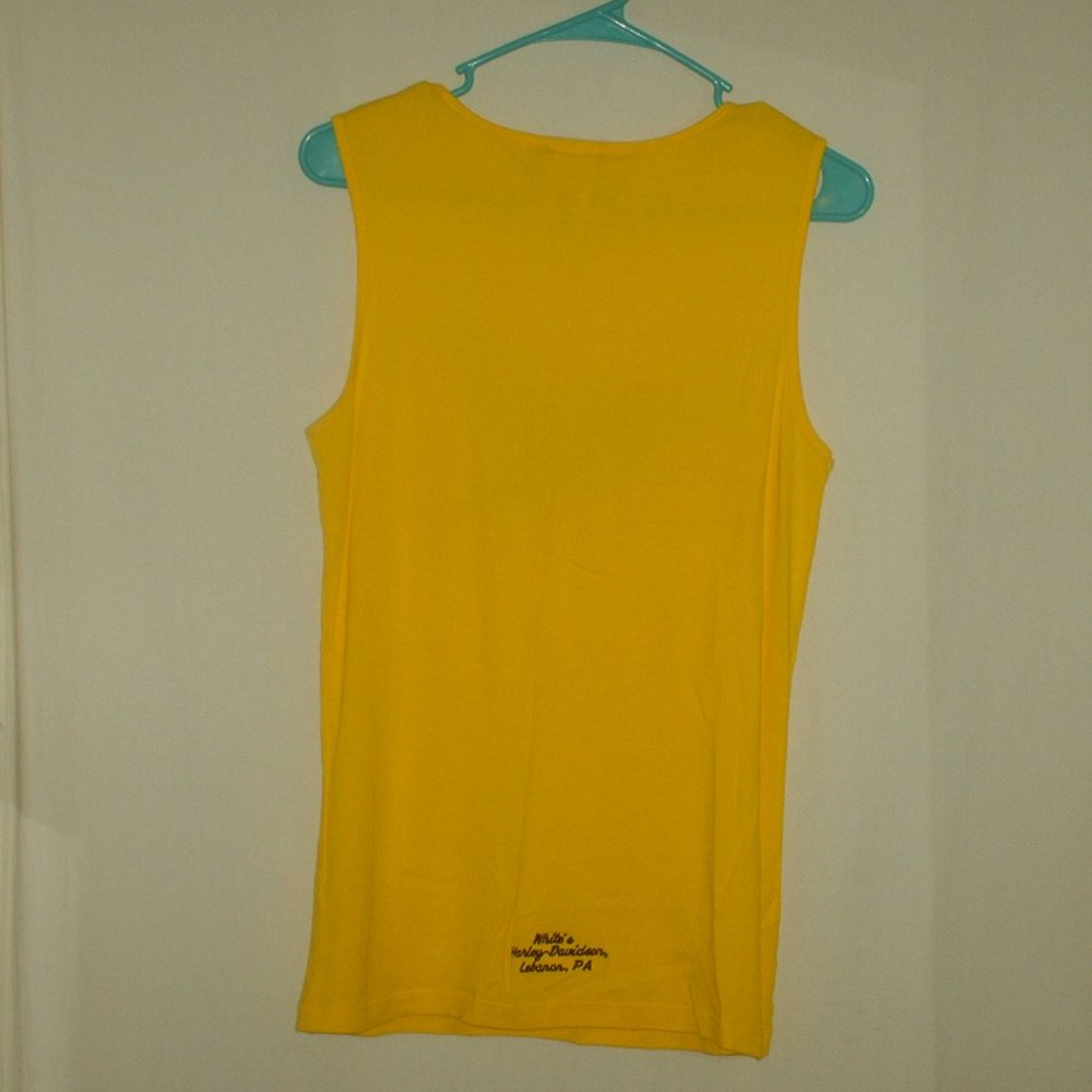 Gorgeous Harley-Davidson double-sided lady's Tank Top - new - size large - Picture 3 of 5